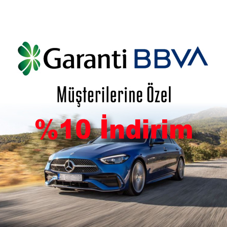 Garanti BBVA Müşterilerine Özel %10 İndirim